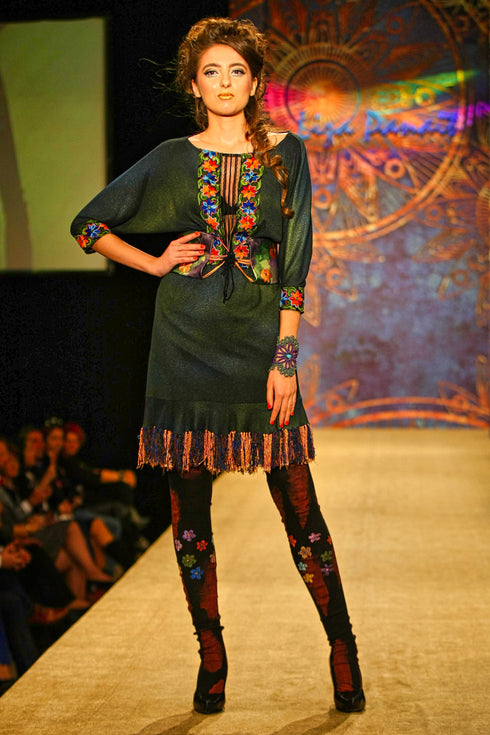 Rochie jerse pictata manual 2250